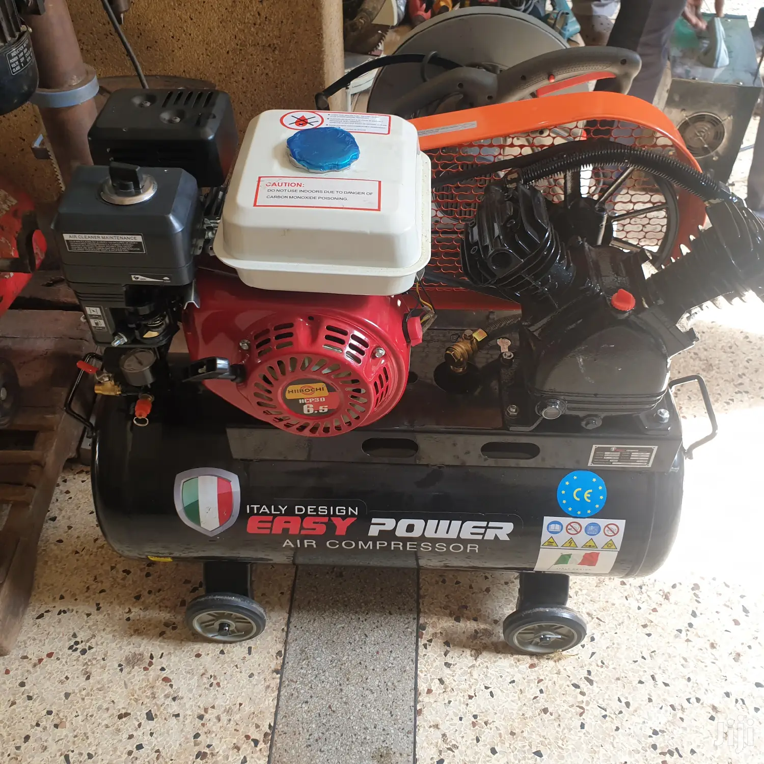 50 Ltrs Italy Made Air Compressor With Engine