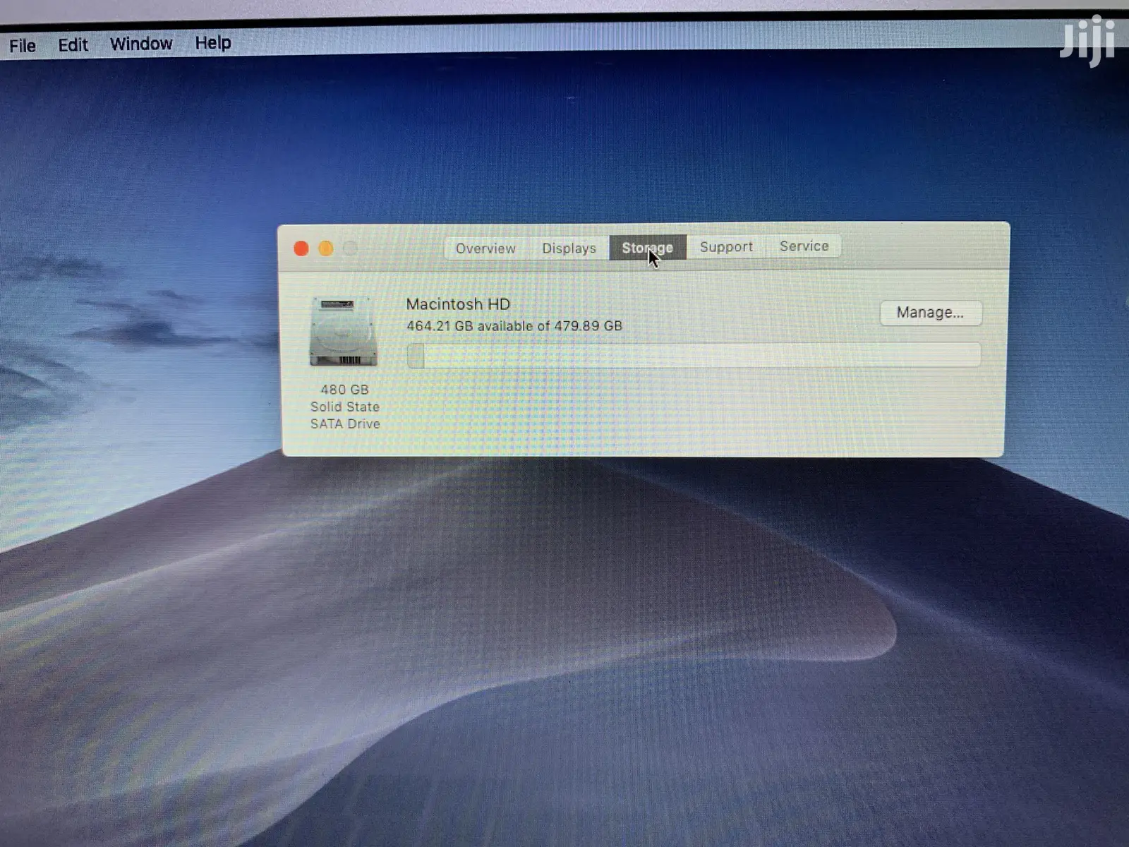 Laptop Apple MacBook Air 4GB Intel Core i5 SSD 500GB