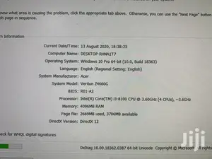 New Desktop Computer Acer 4GB Intel Core i3 HDD 500GB