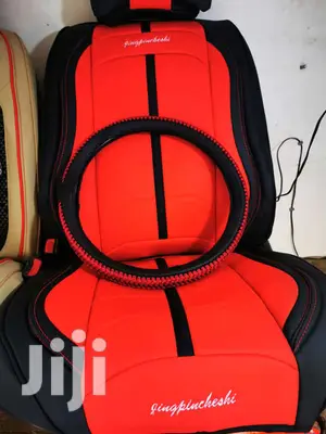 Red Black Car Seat Covers