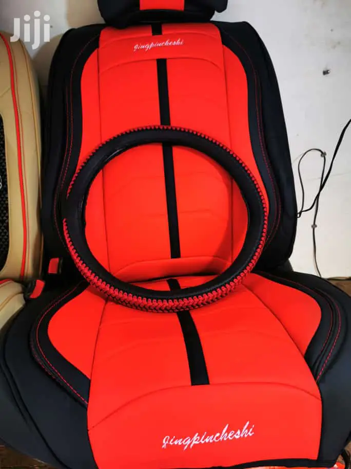 Red Black Car Seat Covers