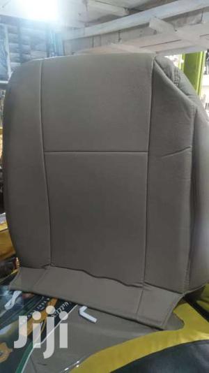 PLAIN CREAM SEAT COVERS