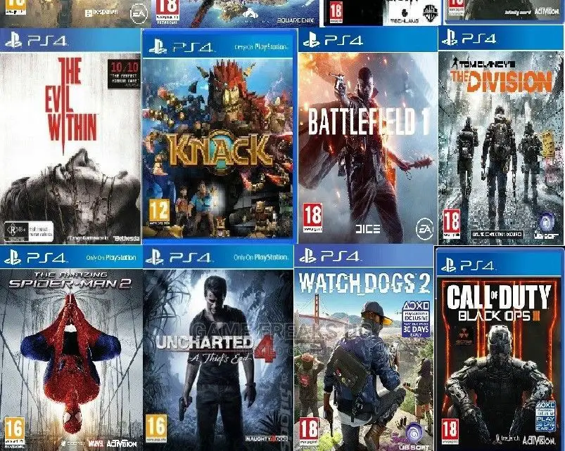 Ps4 Games Soft Copies
