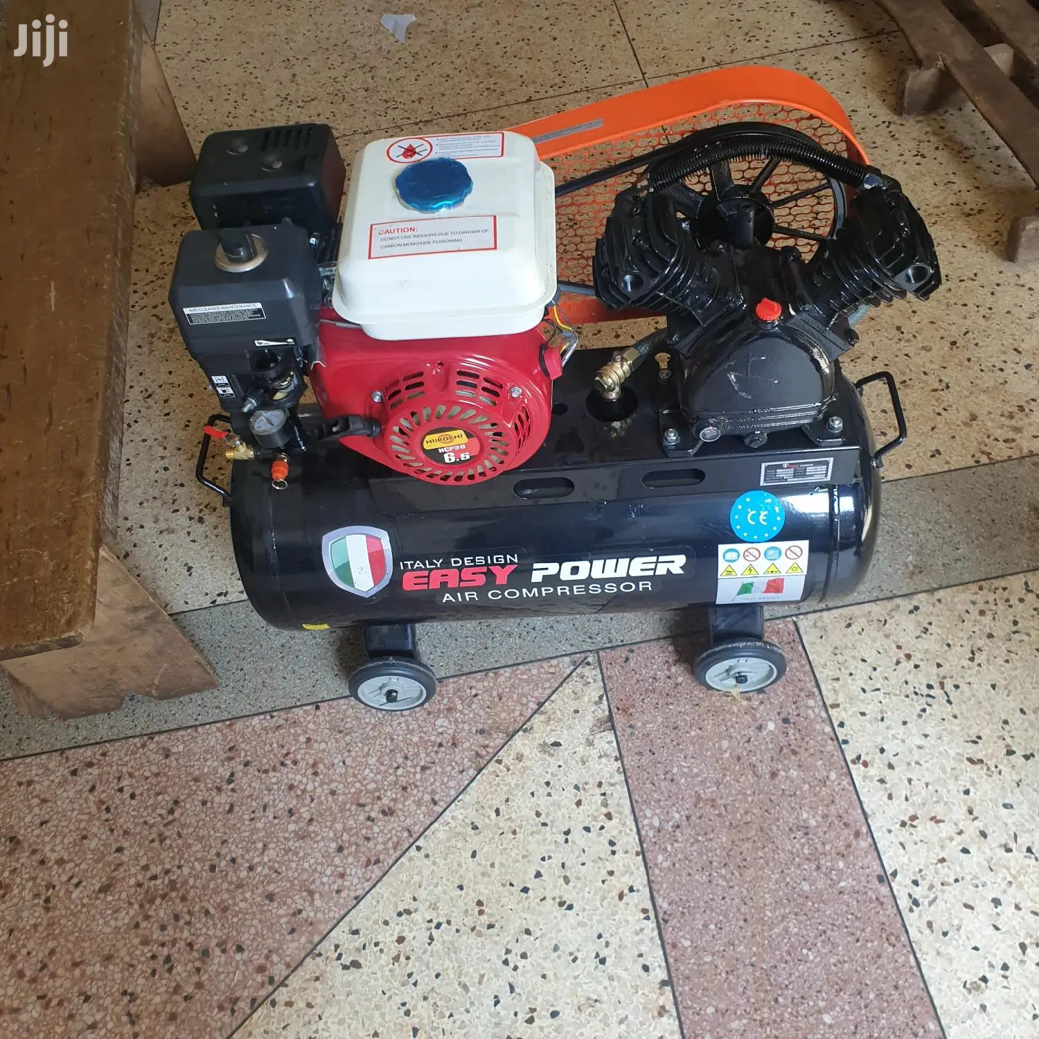 50 Ltrs Italy Made Air Compressor With Engine