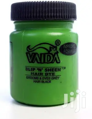 Vaida Slip 'N' Sheen Grey Hair Darkening Pomade Cream Dye