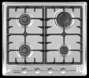 Geepas 4 Burner Stainless Steel Gas Cooker