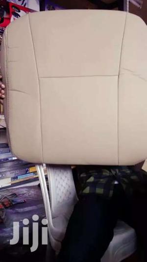 Planining Cream Leather Seat Covers
