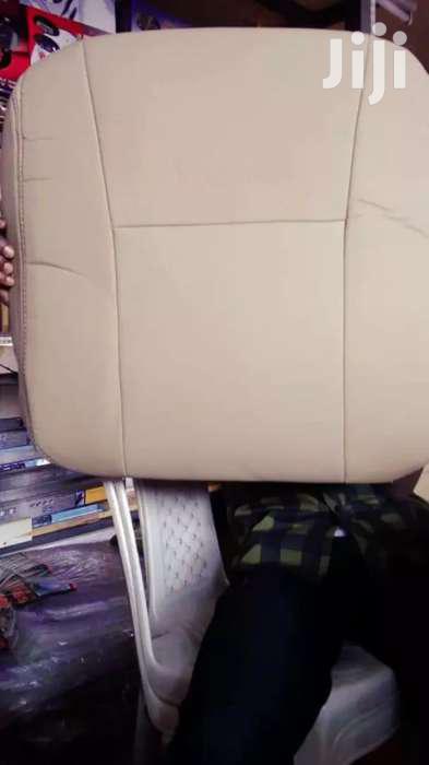 Planining Cream Leather Seat Covers