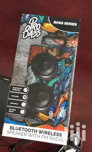 Pro Bass Bluetooth Wireless Speaker With FM Boss Series