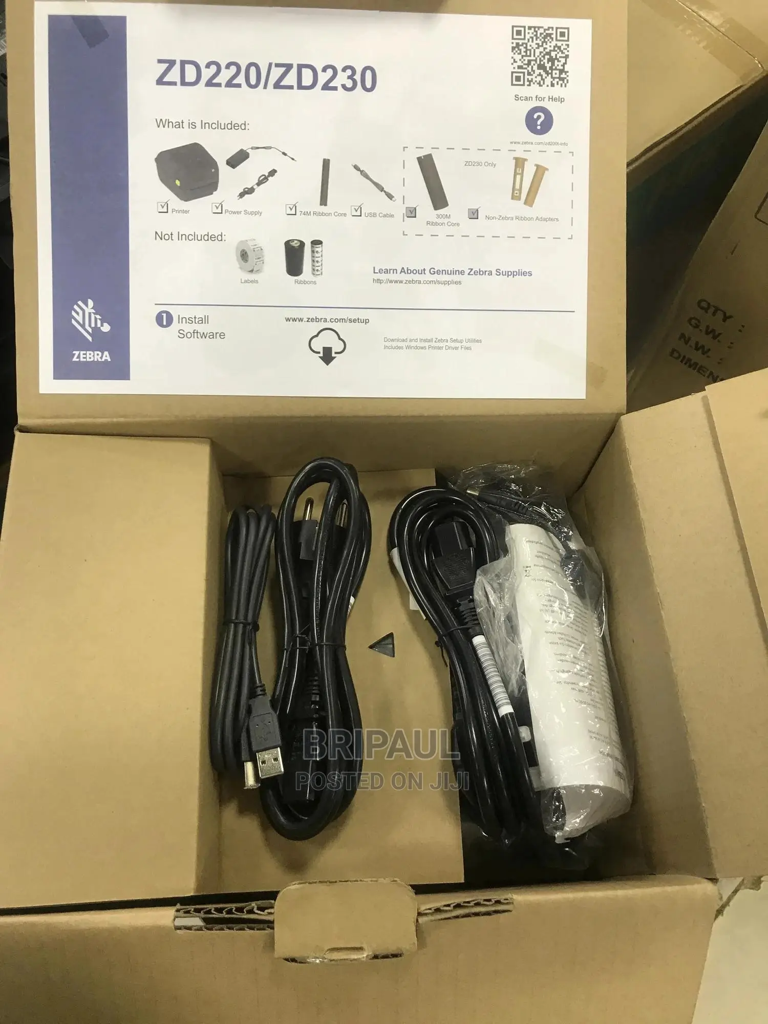 Zebra Barcode Printer