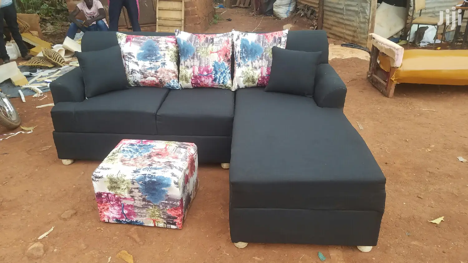 Mini L Sofa Set