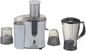 Black Decker 4-In-1 Juicer Blender Grinder Mincer 500W