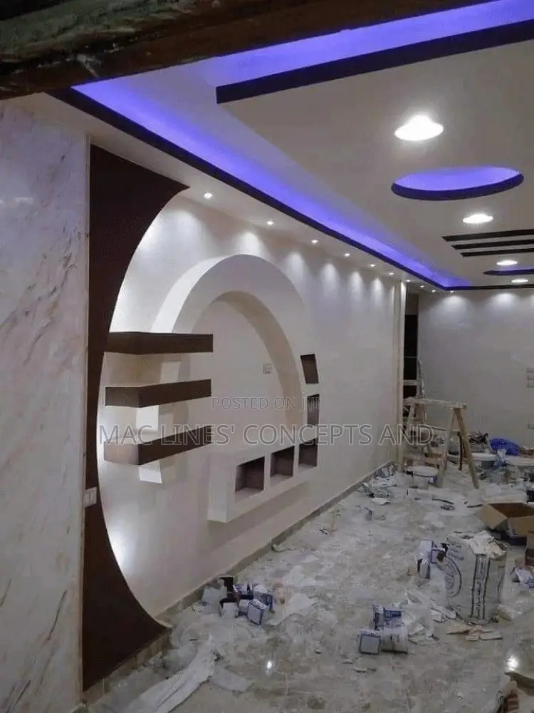 Gypsum Design Installation