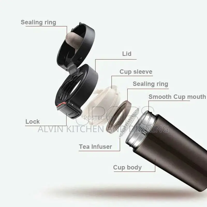 500ml Double Layer Stainless Steel Vacuum Cups