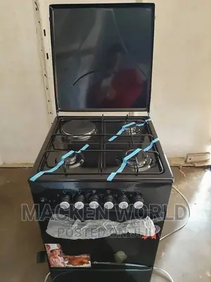 Blue Flame 3 Gas Burner and 1 Electric Plate