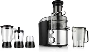 GEEPAS 4-in-1 Blender And Juice Extractor 800W