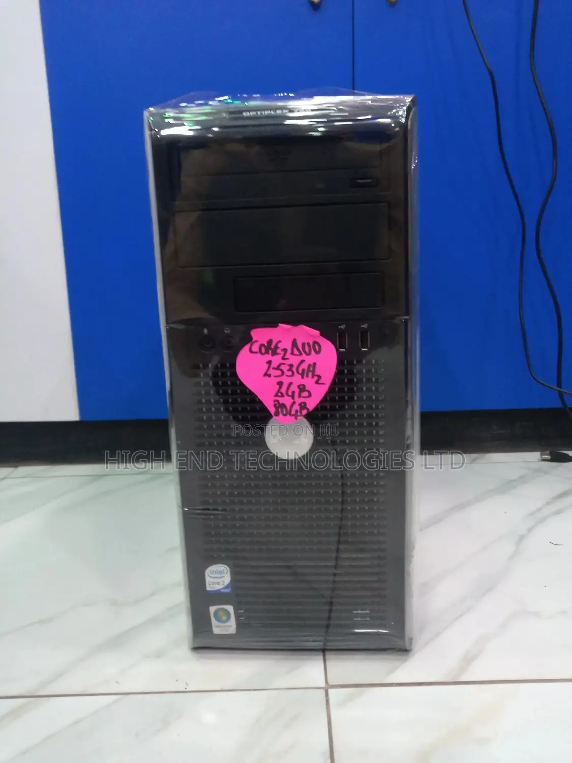 Desktop Computer Dell Alpha 2GB Intel Core 2 Duo HDD 160GB