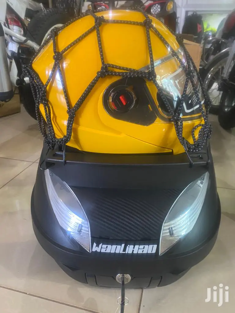 Motorcycle Top Box With Rack