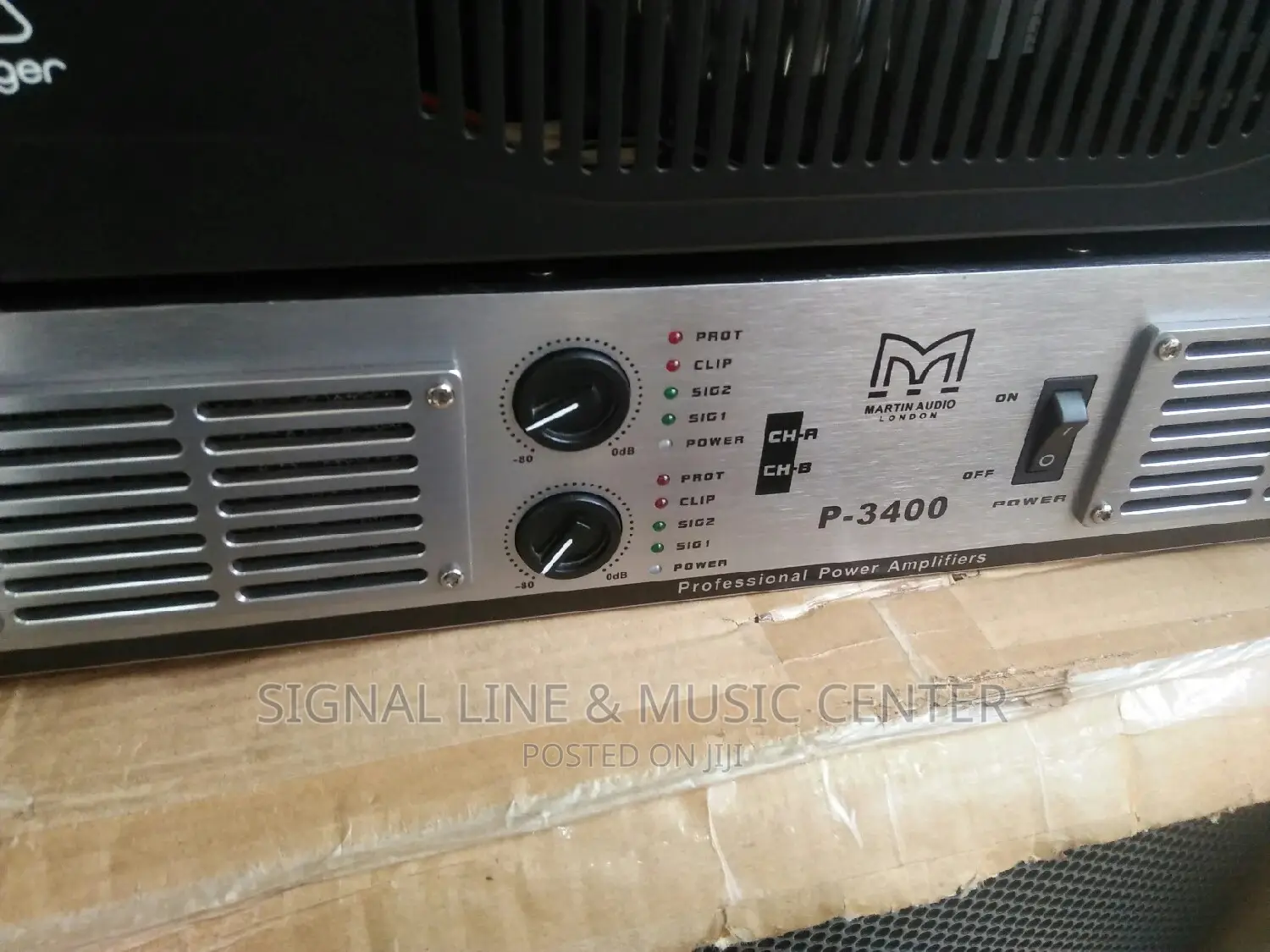 M- Audio /Martin Audio 3400 Amplifier