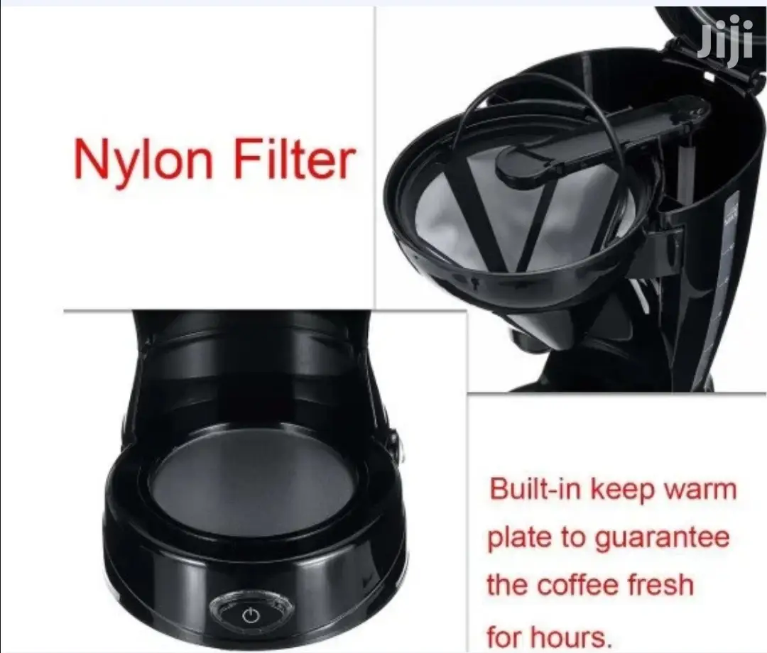 Sokany 1.5L Black Coffee Maker 800W
