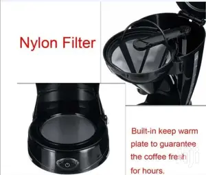 Sokany 1.5L Black Coffee Maker 800W