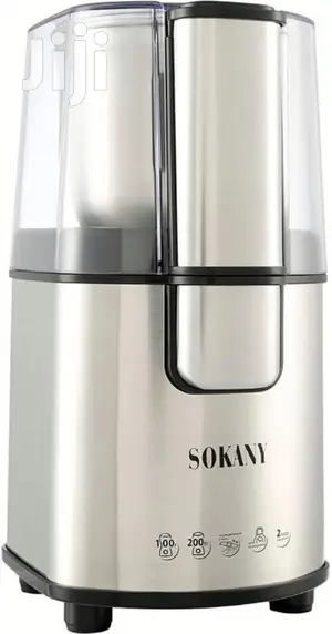 Sokany Electric Stainless Steel Coffee Grinder 200W