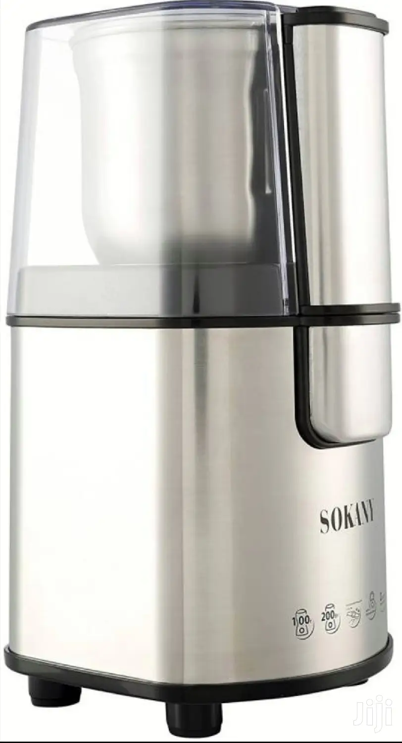 Sokany Electric Stainless Steel Coffee Grinder 200W