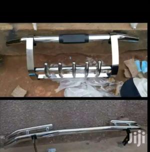 Both Front And Rear CAR BUMPER GUARDS TWIN PARK.
