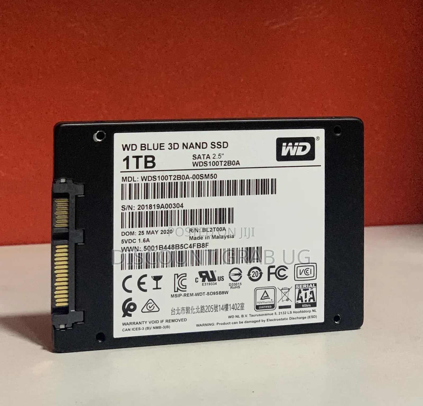WD Blue 1TB Sata SSD Drive