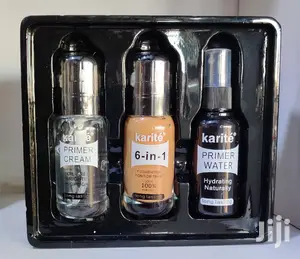 3-in-1 Professional Makeup Kit, Foundation, Primer and Spray