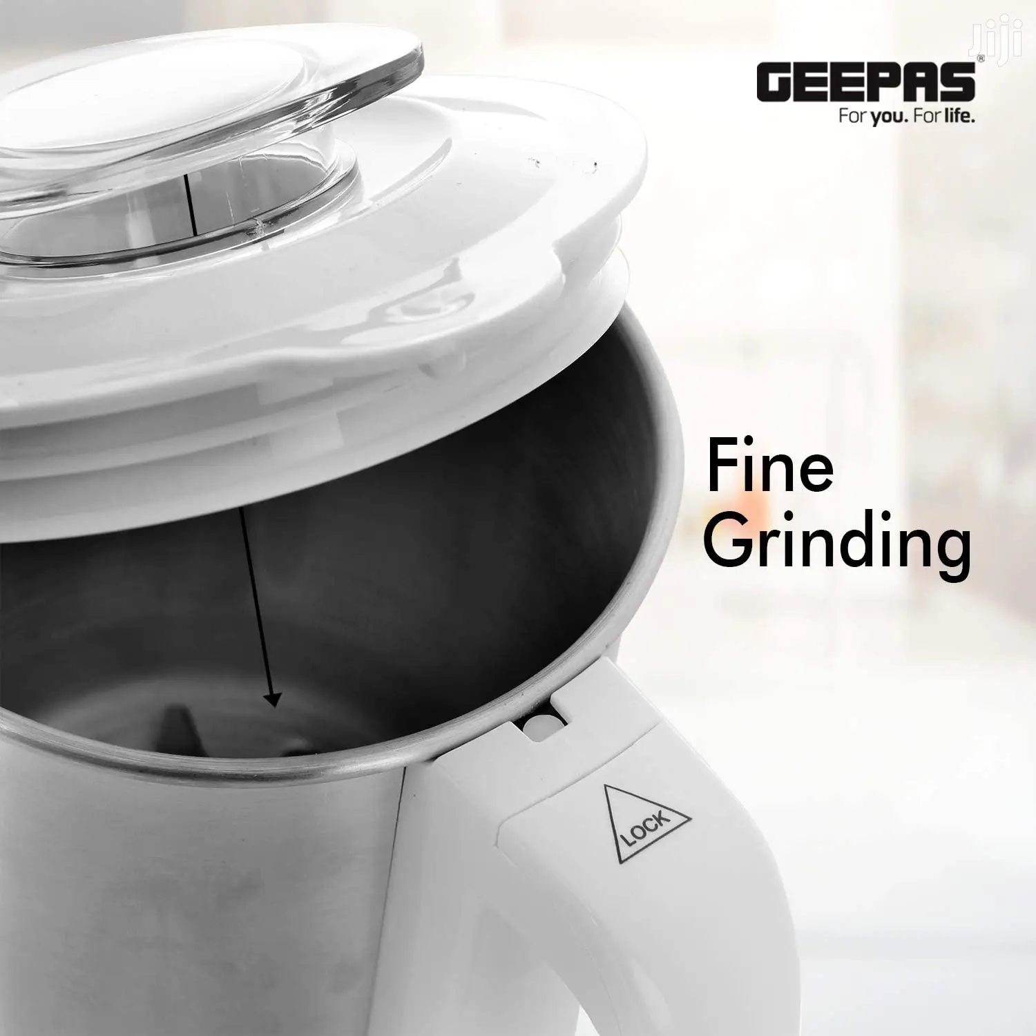 Geepas Electric Coffee Big Grinder 450W