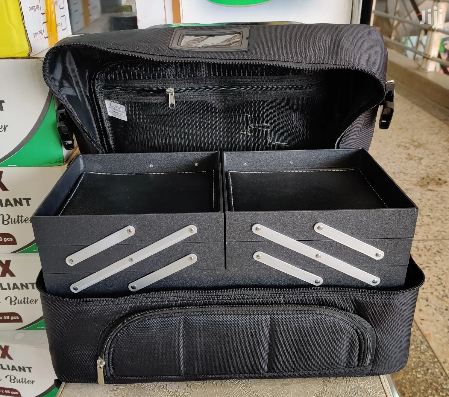 Makeup Box, Cosmetic Case Beauty Artist Travel Bag Storage