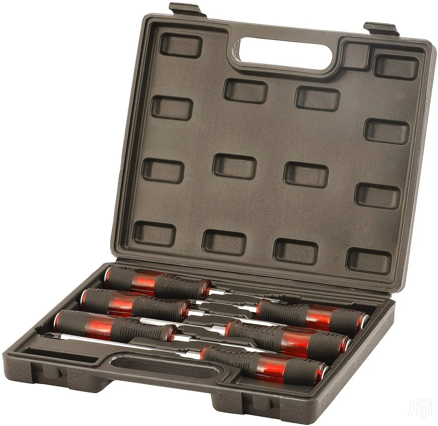 Geepas 6 Pcs Screwdriver Set With Magnetic Tip & Case