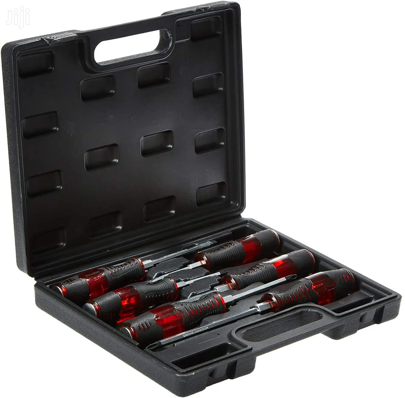 Geepas 6 Pcs Screwdriver Set With Magnetic Tip & Case