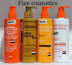 Pure Egyptian Magic Whitening Face and Body Lotions