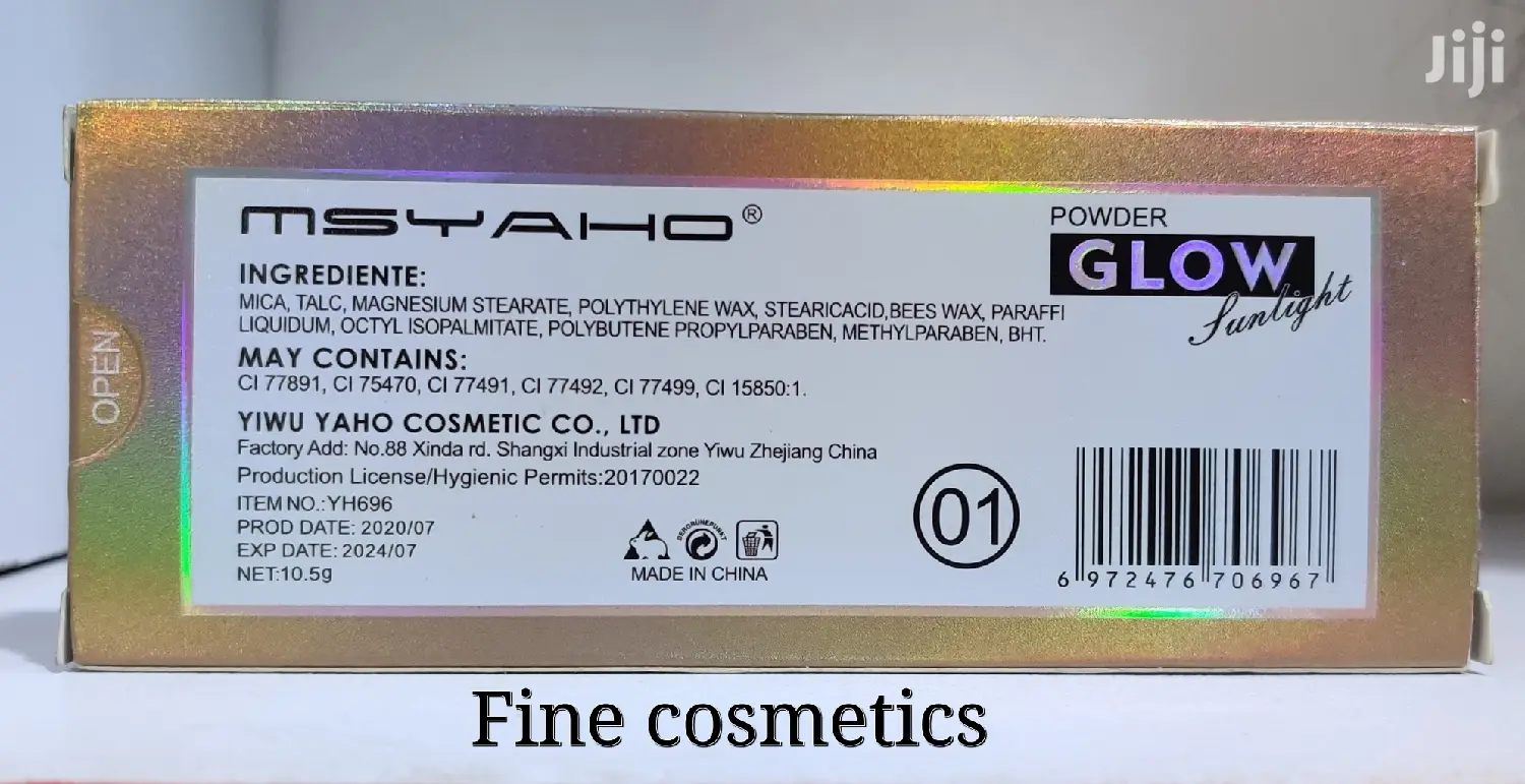 Makeup Glow Highlighter Powder Long Lasting Brilliant Palett