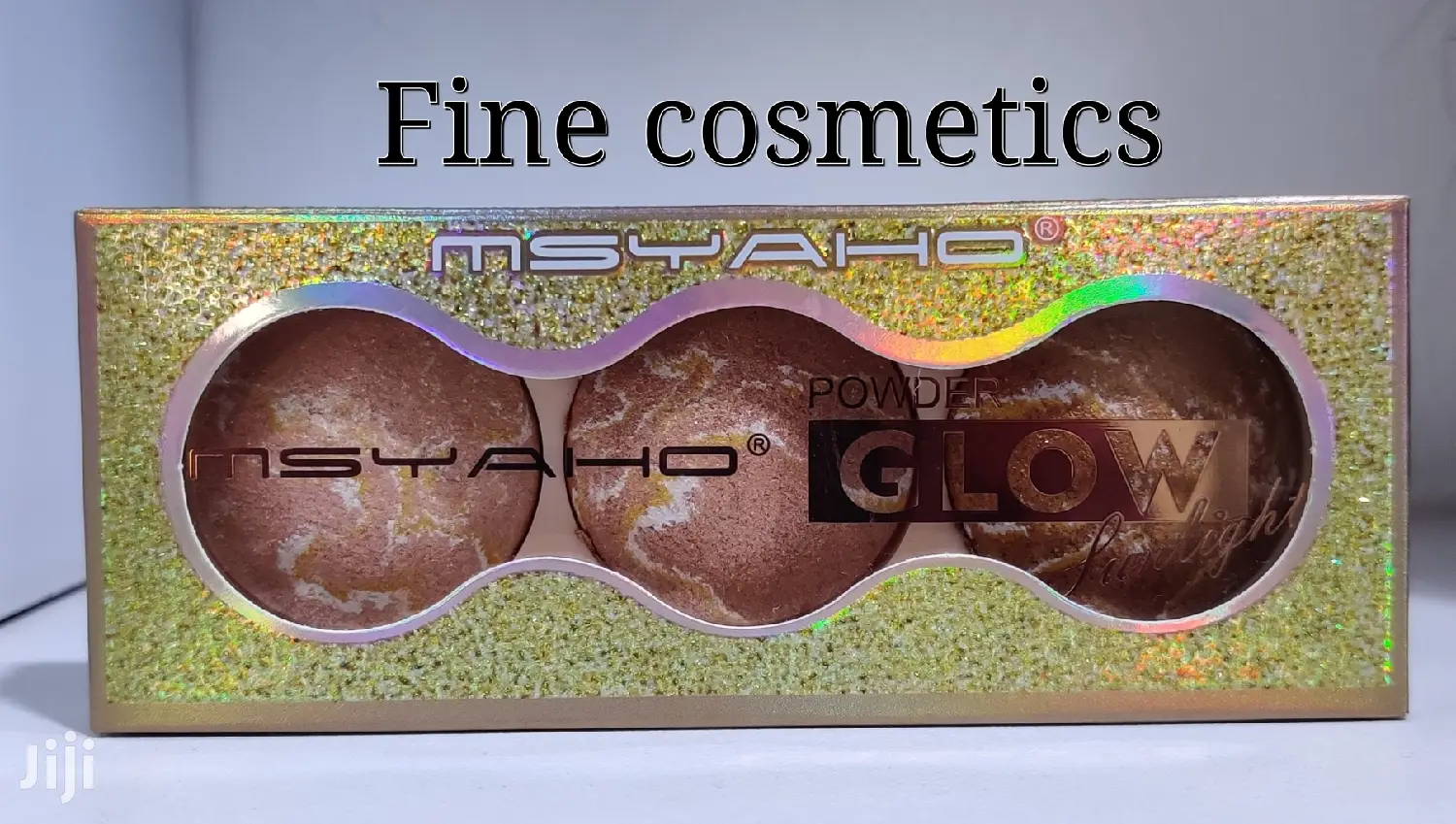 Makeup Glow Highlighter Powder Long Lasting Brilliant Palett