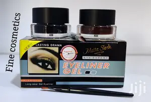 Sleek Water Proof Gel Eye Liner + Eyebrow-Black and Brown