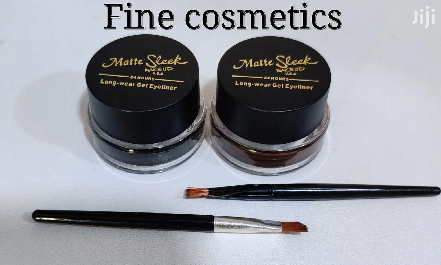 Sleek Water Proof Gel Eye Liner + Eyebrow-Black and Brown
