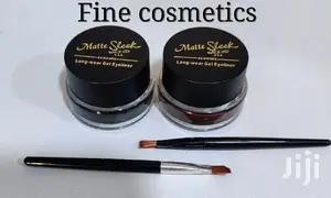 Sleek Water Proof Gel Eye Liner + Eyebrow-Black and Brown