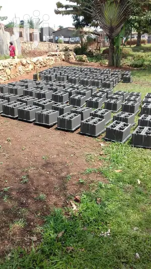 Blocks And Pavers All Types Using A DIESEL Engine Machine