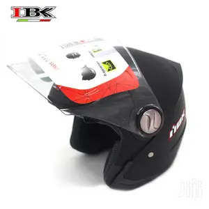 IBK Half Face Helmet With a Sunvisor