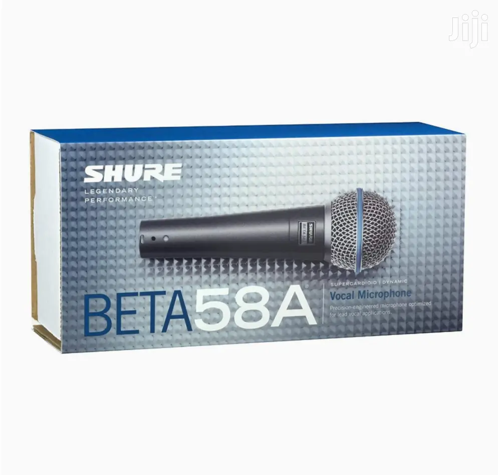 Shure BETA 58A Dynamic Vocal Microphone
