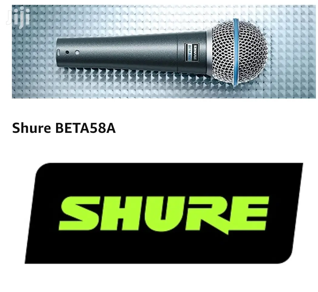 Shure BETA 58A Dynamic Vocal Microphone