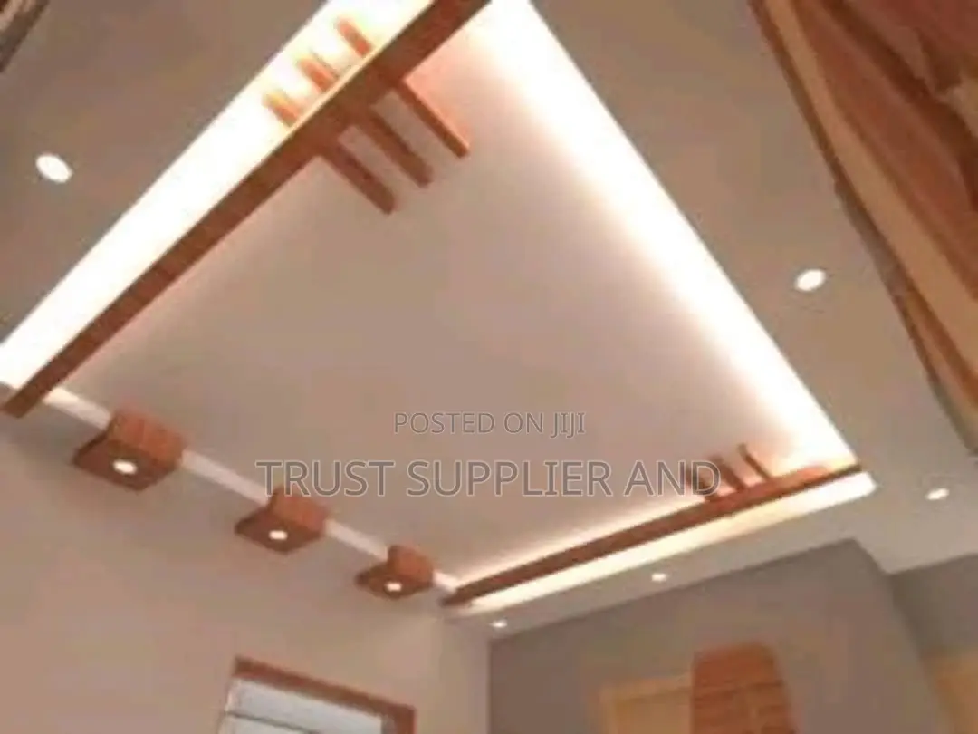 Gypsum Ceilings And Tv Unit