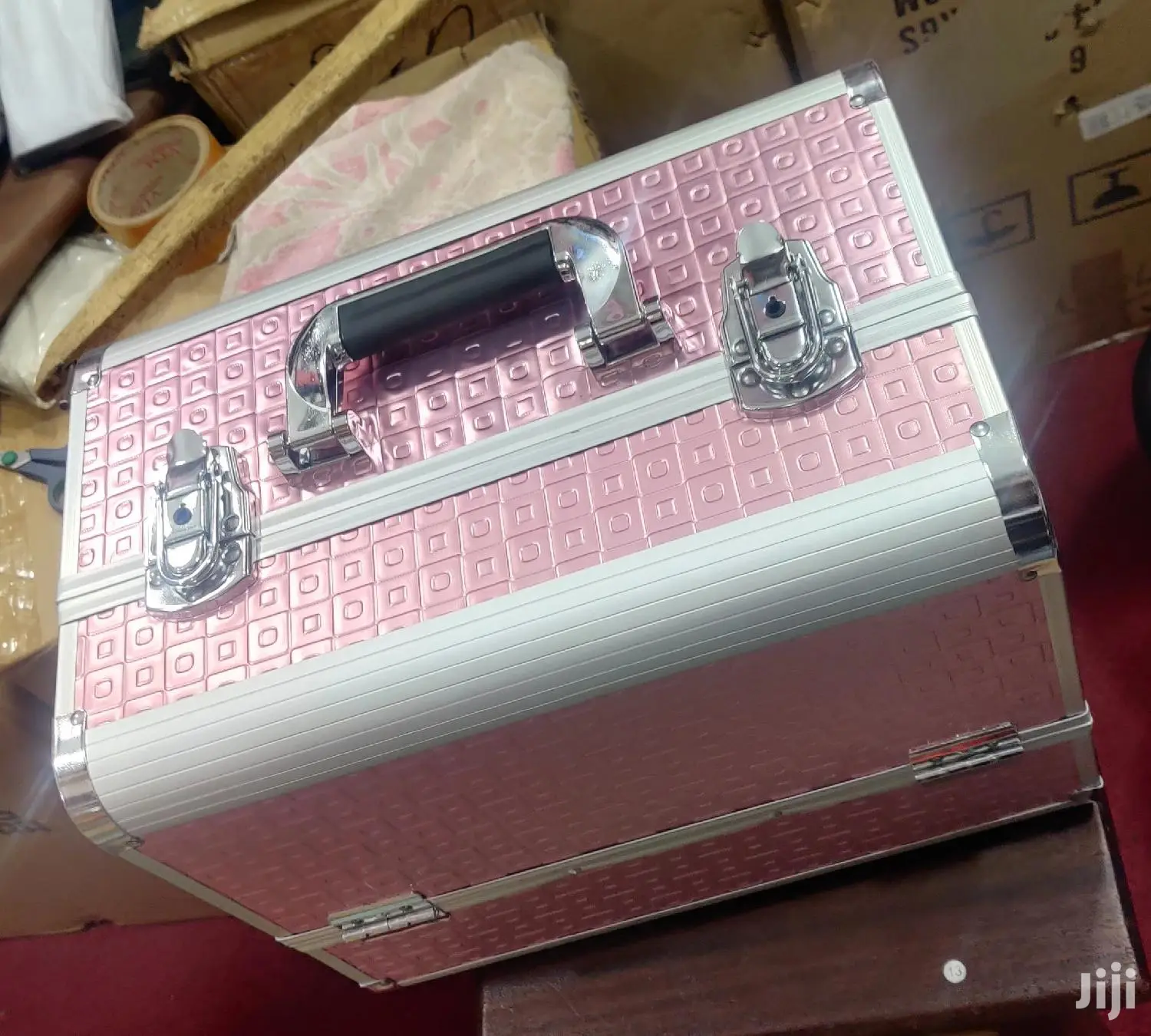 Large Capacity Makeup Train Cases Makeup Box and Jewelry Box