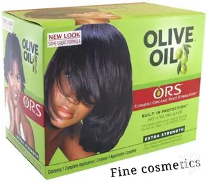 Ors Olive Oil Protection No-Lye Hair Relaxer Kit -Extra