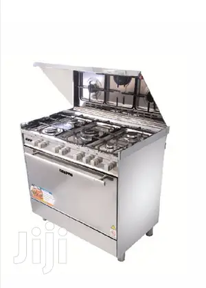 Geepas 5 Burner Freestand Gas Cooker With
Convection Oven