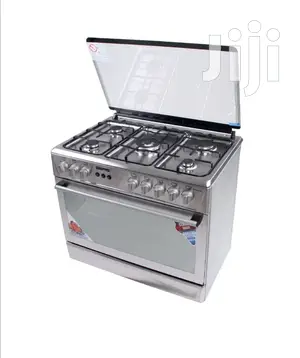 Geepas 5 Gas Euro Pool Type Burners With Cooling Fan Cooker