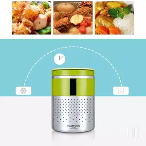 Healthy Life Stainless Steel Insulated Double Layer Lunchbox